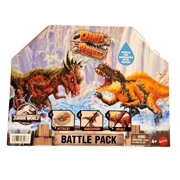 Jurassic World Dino Reveal 2 Dinosaur Toys in Battle Arena, Warm Water Changes Decoration