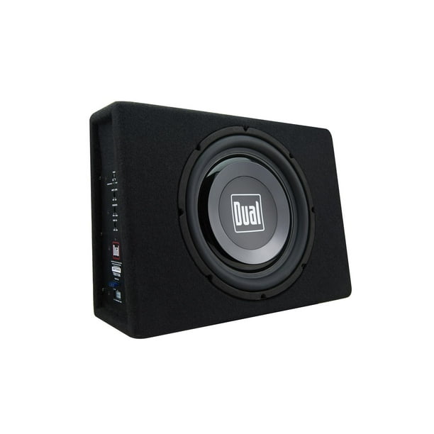 Dual Electronics TBX10A 10 inch Shallow High Performance Powered ...