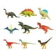 thumbnail image 5 of EeaseMX Juego de 50 dinosaurios de juguete de plástico para niños, modelo de planta de simulación, empaquetado en barril., 5 of 7