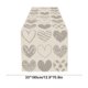 thumbnail image 3 of pstuiky Bandera de mesa colorida para San Valentín restaurante sala de estar decoración de mesa aniversario de boda decoración de ambiente 4 tamaños disponibles, 3 of 6
