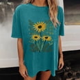 thumbnail image 6 of Tops for Women Over 50 for Summer Off The Shoulders Big Tshirts to Wear With Leggings Golf Shirts for Women, 6 of 7