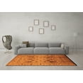 thumbnail image 3 of Ahgly Company Indoor Rectangle Oriental Orange Traditional Area Rugs, 6' x 9', 3 of 4