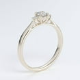 thumbnail image 3 of Moissanite Round cut gemstone engagement ring 925 sterling silver ring, 3 of 5