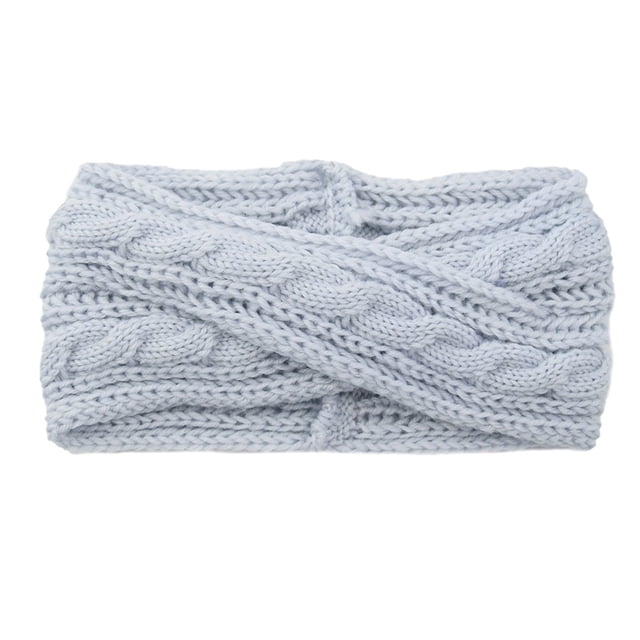 DPTALR Women Keep Warm Knitting Headband Handmade Sport Hairband