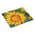 thumbnail image 2 of Honeii Vibrant Sunflower Painting for Dish Drying Mat for Kitchen Counter, Non-slip Rubber Backed, Hide Stain Kitchen Super Absorbent Draining Mat, Dish Rack Pad, 2 of 8