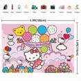 thumbnail image 2 of hello Kitty Happy Birthday Anime Cartoon Theme Backdrops Banner Birthday Party Decor Supplies,5.9x3.6ft, 2 of 4