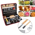 thumbnail image 1 of 80PCS Culinary Carving Tool Set, Culinary Carving Peeling Tools Kit Stainless Steel Fruit Carving Tools Set for Fruit Vegetable Garnishing Cutting Slicing, 1 of 7