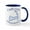 White/Navy Inside, variant on CafePress - Preppy Vintage Blue Cape Cod Mug - 11 oz Ceramic Mug - Novelty Coffee Tea Cup