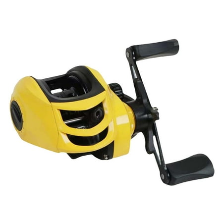 Fishing Reel - Freshwater Casting Reel | Fishing Gear Magnet Braking System for Freshwater Lakes Rivers and Seaside