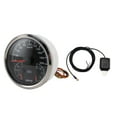 thumbnail image 2 of 110mm 3 - in - 1 GPS Speedometer Odometer with Voltmeter Fuel Level Gauge for RV Yacht Truck Red Backlight, 2 of 7