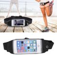 thumbnail image 4 of Phone Touch Screen Waist Bag, Easy To Carry Waterproof Touch Screen Phone Waist Bag Reflective Strip Design  For Friends For Outdoor For Sports Black,Fluorescent Green,Blue, 4 of 8