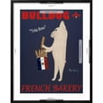 thumbnail image 5 of Art.com French Bulldog Bakery Giclee Print by Ken Bailey, Black Frame Wall Art, 23" x 29", 5 of 5