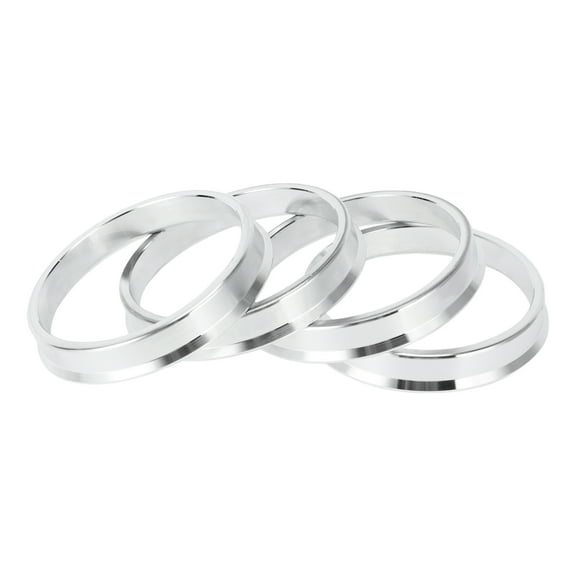 Unique Bargains Hub Centric Rings, 54.1mm ID to 60.1mm OD Vehicle Wheel Hubrings Aluminum Alloy, 4 Pcs