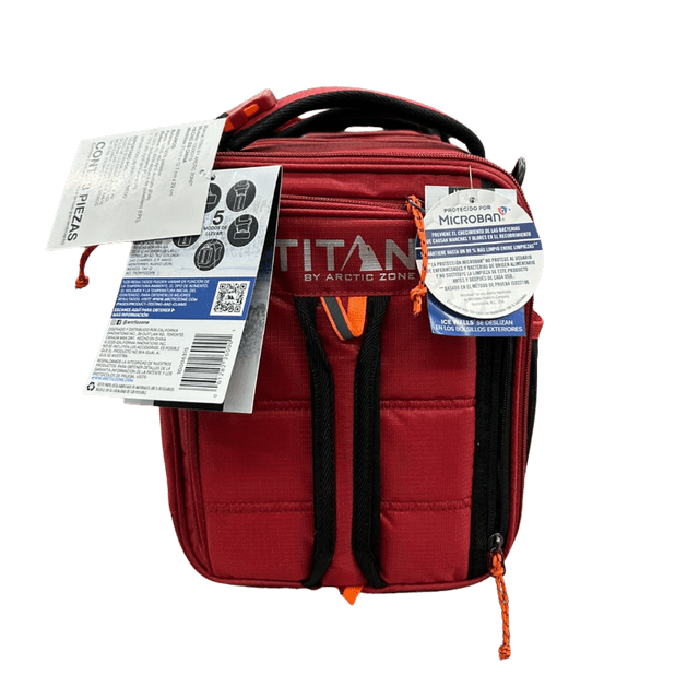 LONCHERA TERMICA TITAN EXPANDIBLE ROJA BY ARTIC ZONE