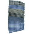 thumbnail image 4 of 3-12 Pack Mens Boxer Briefs Plaid 100% Cotton Underwear Shorts Trunk Size M-2XL, 4 of 7