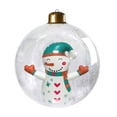 thumbnail image 1 of XWSHYW Decoraciones para El Hogar Bolas Navideñas Inflables de Pvc 60 Cm para Decoración de Fiestas, Decoración de Patios, 1 of 6