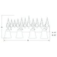 thumbnail image 4 of Yosemite 4 Light Bronze Rustic Tree Bathroom Vanity Fixture, 4 of 8
