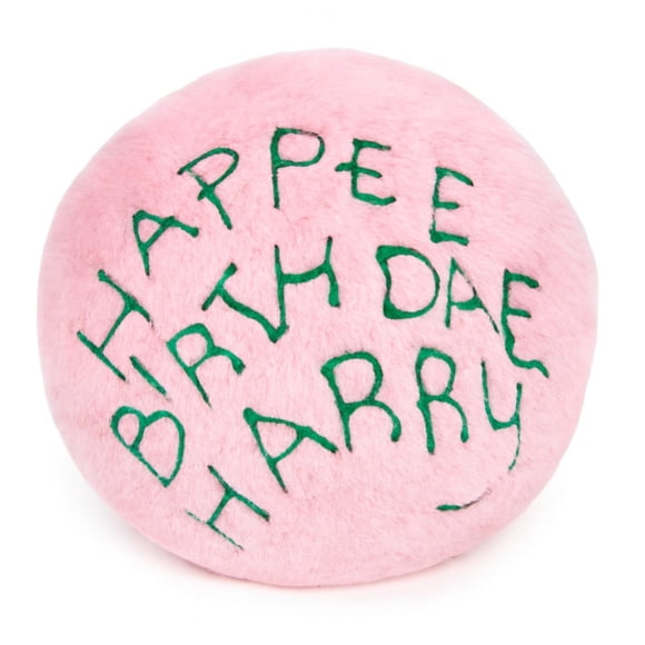 Cojín Pastel Feliz Cumpleaños Harry 40 cm Rosa, Cojín Decorativo y Regalo