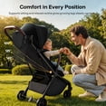 thumbnail image 5 of HARPPA Lightweight Baby Stroller for Toddlers, One-Hand Fold & Self-Standing, 15.4 lbs, Black, 5 of 10
