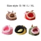 thumbnail image 3 of Billuyoard Cama de dormir para mascotas pequeñas de algodón PP, bonita forma de Animal, Otoño Invierno, felpa a prueba de humedad, nido Hábitats y jaulas para animales pequeños tipo 4 L, 3 of 6