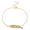 Gold, variant on 925 Silver Plated Feather Chain Pendant Bangle Bracelet Foot Anklet Gift-Silver