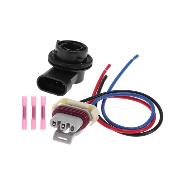 1 Juego de Cableado de Zócalo de Luz de Circulación Diurna para Fiat 500X 2015-2020 No. 68285062AA/77367320 Conector de Pigtail de Bombilla