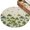 Light Beige Black Dark Green, variant on 2x3 Washable Area Rugs,St. Patrick's Day Shamrock Retro Linen Non-Slip Ultra Soft Rug Large Indoor Carpet,Country Plant Floor Rugs for Home Living Room Bedroom Dining Room Office