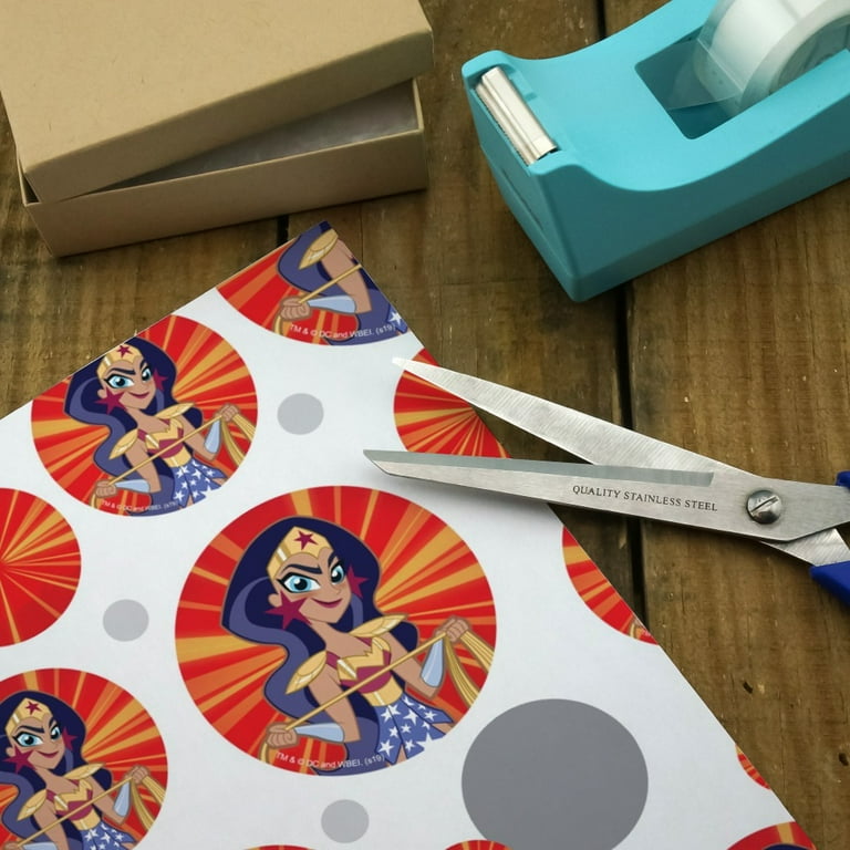 Wonder woman gift wrapping paper 2025