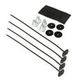TIERPOP Car Electric Radiator Fan Accesssory Mounting Kit Fan Zip Tie