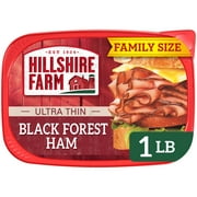 Hillshire Farm Sliced Black Forest Ham Deli Lunch Meat, 16 oz