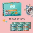 thumbnail image 6 of LOVE, NALA - Natural Adult Cat Wet Food - Pate Variety Pack - Tuna, Chicken, Mackerel - Grain Free, Non-GMO, Fiber Blend, Minerals, Vitamins - 12 Pack 2.4 lbs., 6 of 9