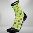 thumbnail image 4 of Zensah Avocado Socks (Mini Crew) M / Lime Green, 4 of 4