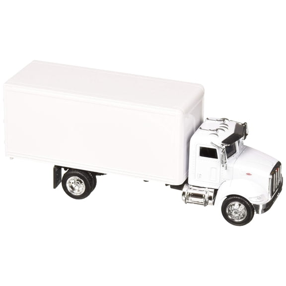 NewRay Utility Peterbilt 335 Box Truck, 1/43 scale, White
