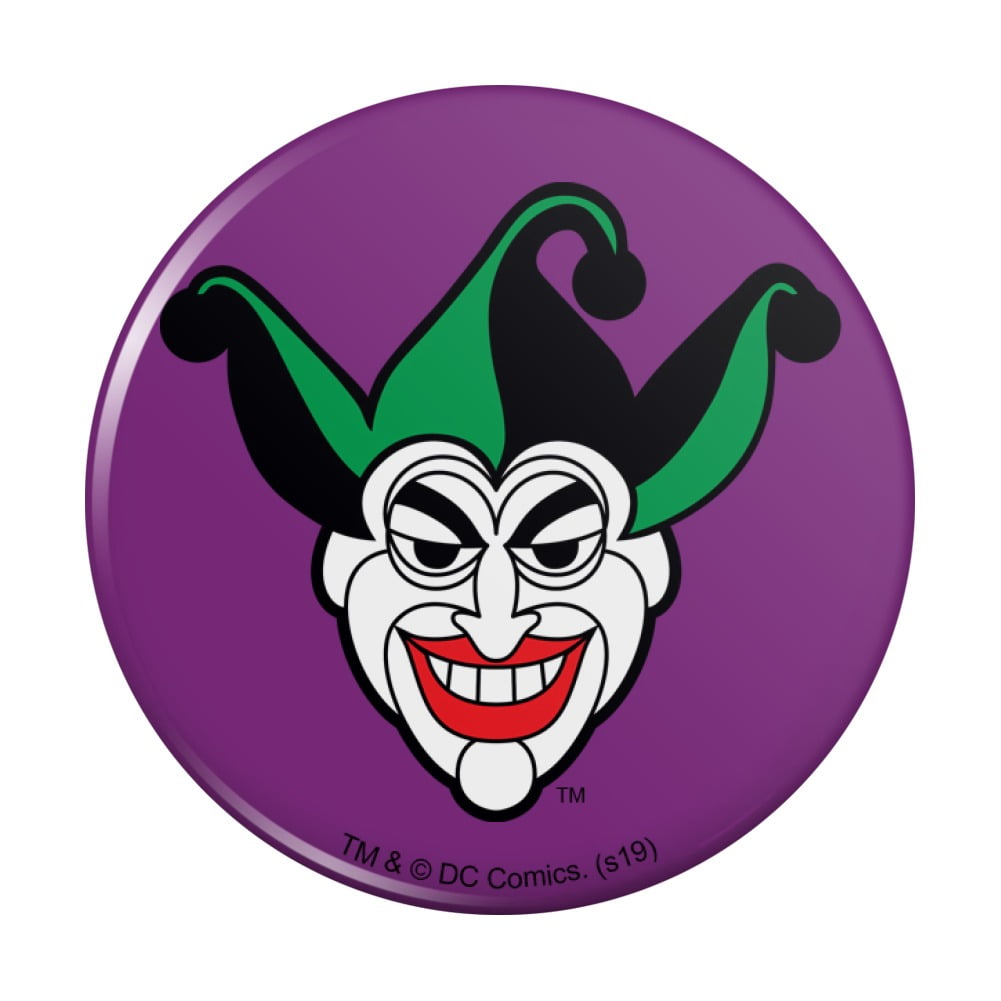 Batman Joker Symbol Pinback Button Pin 