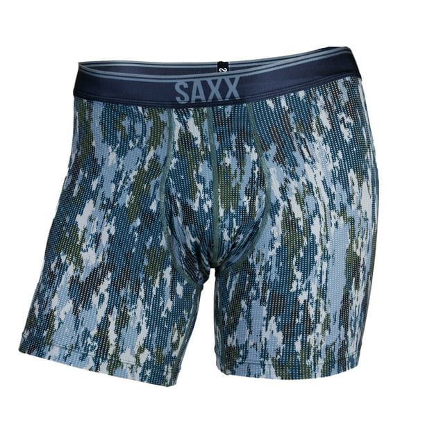 Saxx Underwear Co Men's Bark Camo Quest 2.0 Boxer Brief - S - Walmart ...