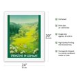 thumbnail image 2 of Springtime in Germany - Vintage Travel Poster by Dettmar Nettelhorst c.1936 - Fine Art Rolled Canvas Print 20in x 26in, 2 of 4