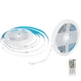 thumbnail image 3 of 2 uds 7,5 m 5050 tiras de luces LED Control remoto tiras de luces de música para fiesta hogar 100-240V enchufe UK, 3 of 5