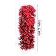 thumbnail image 2 of Ramo De Orquídeas Artificiales Vivids, Flores Artificiales Para Colgar, Flor Violeta Artificial, Pared De Glicinas, Cesta, Guirnalda Para Colgar, 2 of 2