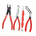 thumbnail image 2 of davian 4 Pieces Connector Separator Electrical Disconnect Pliers Automotive Tools Plug Connector Disconnect Tool Multipurpose Metal Crafted From Carbon Steel Red, 2 of 8