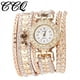 thumbnail image 2 of Pulsera para mujer, regalos para mujer, reloj de pulsera redondo de cuarzo analógico de cuero de moda para mujer, relojes, 2 of 2