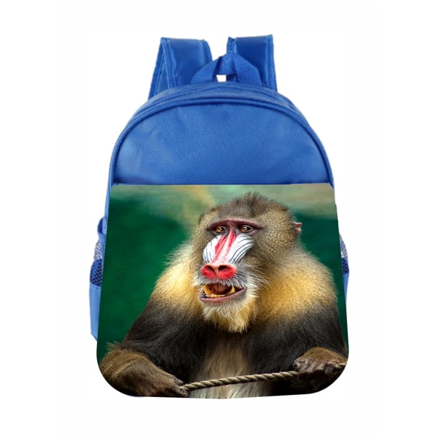 Preschool Backpack Animals Exotic Monkey Toddler School Bag Set - Walmart. com