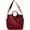 Wine Red, variant on Hobo Bag for Women Puffer Bag Quilted Down Cotton Padding Totes Shoulder Crossbody Bag Handbag Purse