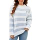 thumbnail image 2 of Puntoco Suéter Mujer Moda Cálido Cuello Alto Punto Suelto Jersey Suéter Navidad Liquidación Puntoco Puntoco-2792, 2 of 7