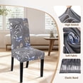 thumbnail image 3 of Set de 6 Fundas Elásticas con Estampado Floral para Sillas de Comedor SearchI, 3 of 7