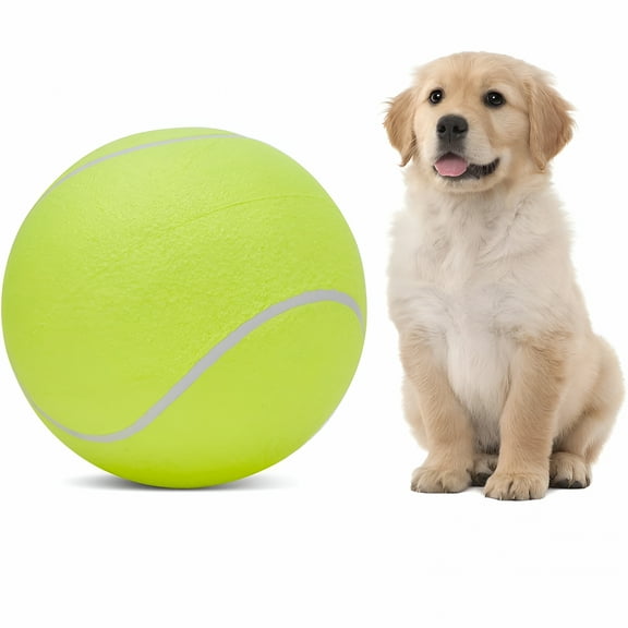 BESTSKY 9.5" Rubber Big Herding Ball for Dog Play Supplies Fun