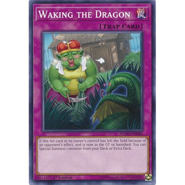 Yugioh Flames Of Destruction Waking The Dragon Flod En080 Walmart Com Walmart Com