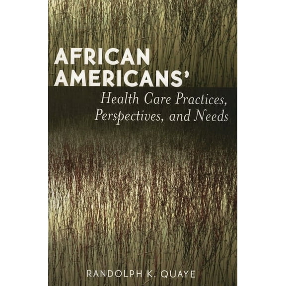 African Americans' Health Care Practices, Perspectives, and Needs, (Paperback)
