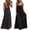 Black, variant on Elvqul Womens Dresses Pullover Crew Neck Dresses Solid Cami Sleeveless Dresses for Women Summer