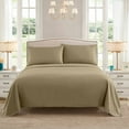 thumbnail image 2 of Sweet Home Collection 1500 Series Bed Sheets - Extra Soft Microfiber Deep Pocket Sheet Set - Sage, RV Queen, 2 of 6