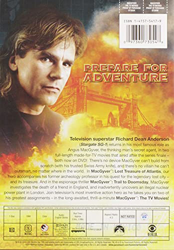 MacGyver: The TV Movies (DVD), Paramount, Action & Adventure - image 2 of 4